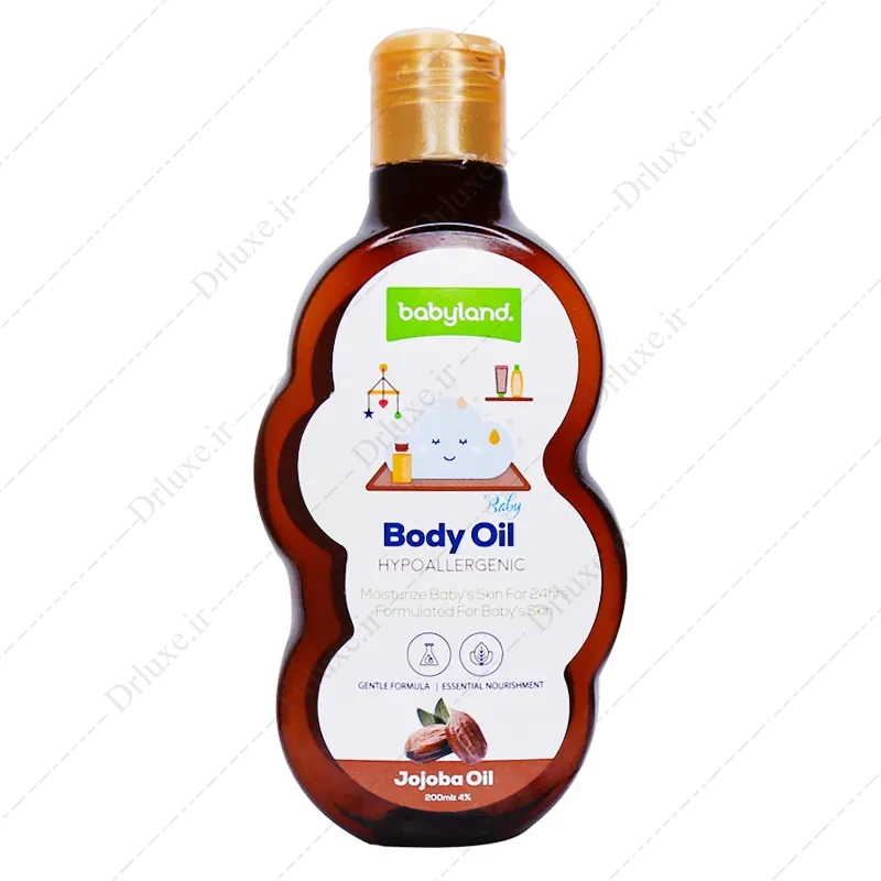 روغن نرم کننده پوست بچه بی بی لند حاوی روغن جوجوبا 200 میلی لیتر
